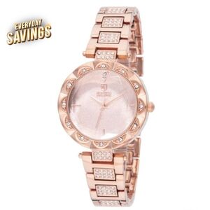 NEW NIB Montres Prestige X Invicta Women's Watch - 33mm, Rose Gold (MPW-0206)